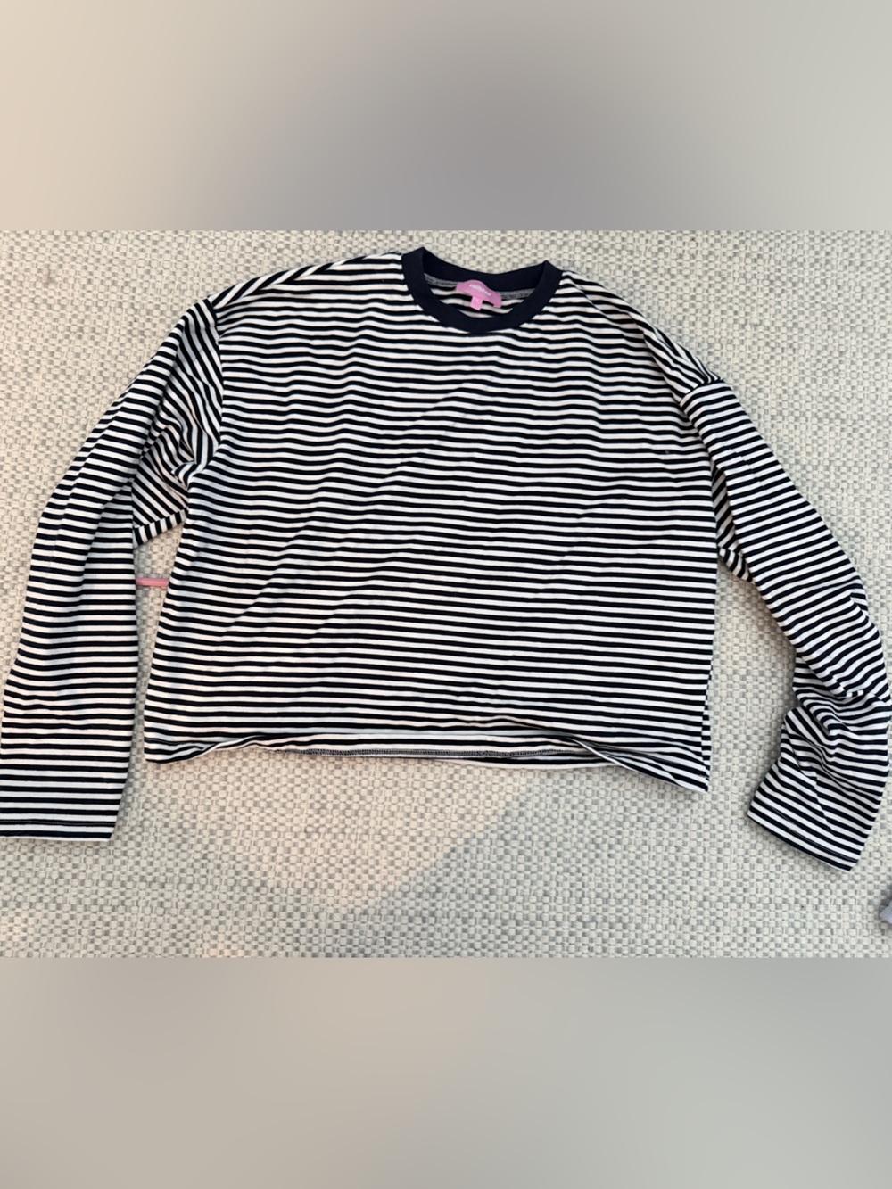 Edikted Striped Long-Sleeve Top
